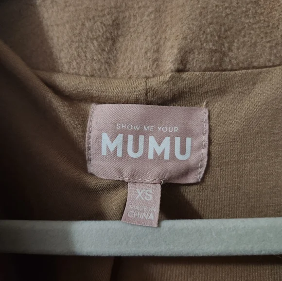 Show Me Your MuMu Amsterdam Oversized Coat Size XS - Picture 4 of 5